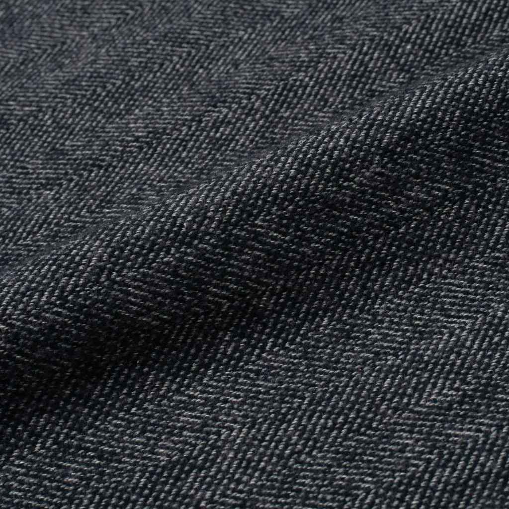 Thursday Summit Flannel Shirt | Blue Herringbone