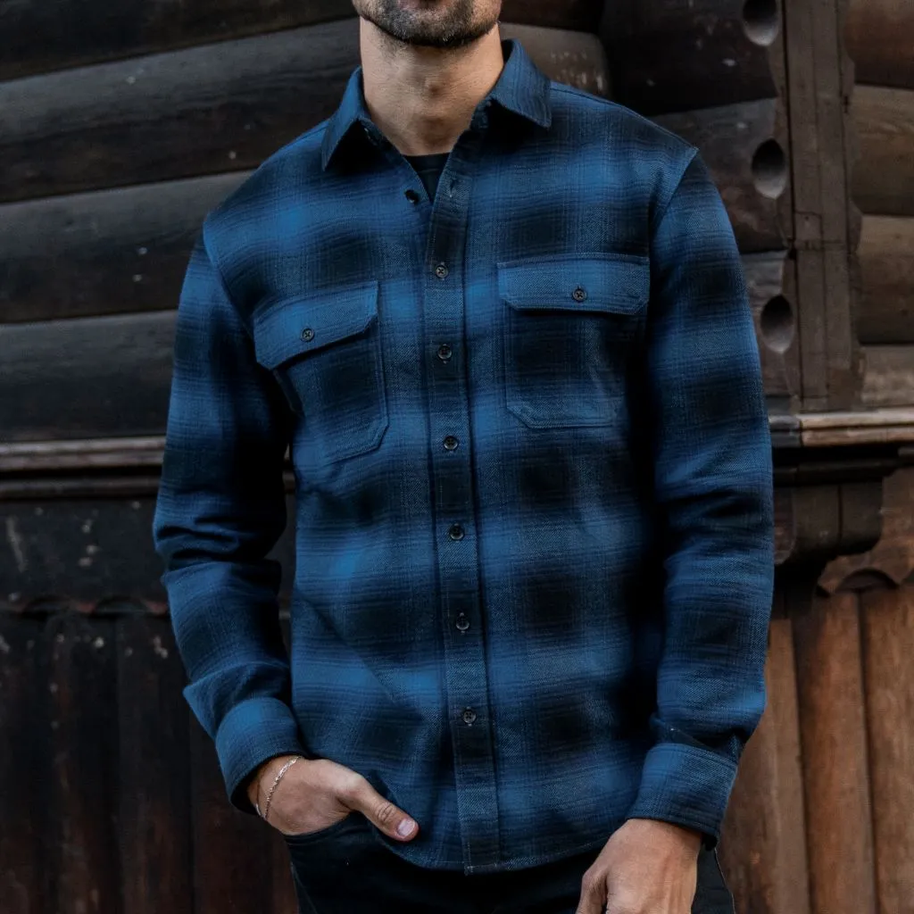 Thursday Summit Flannel Shirt | Navy