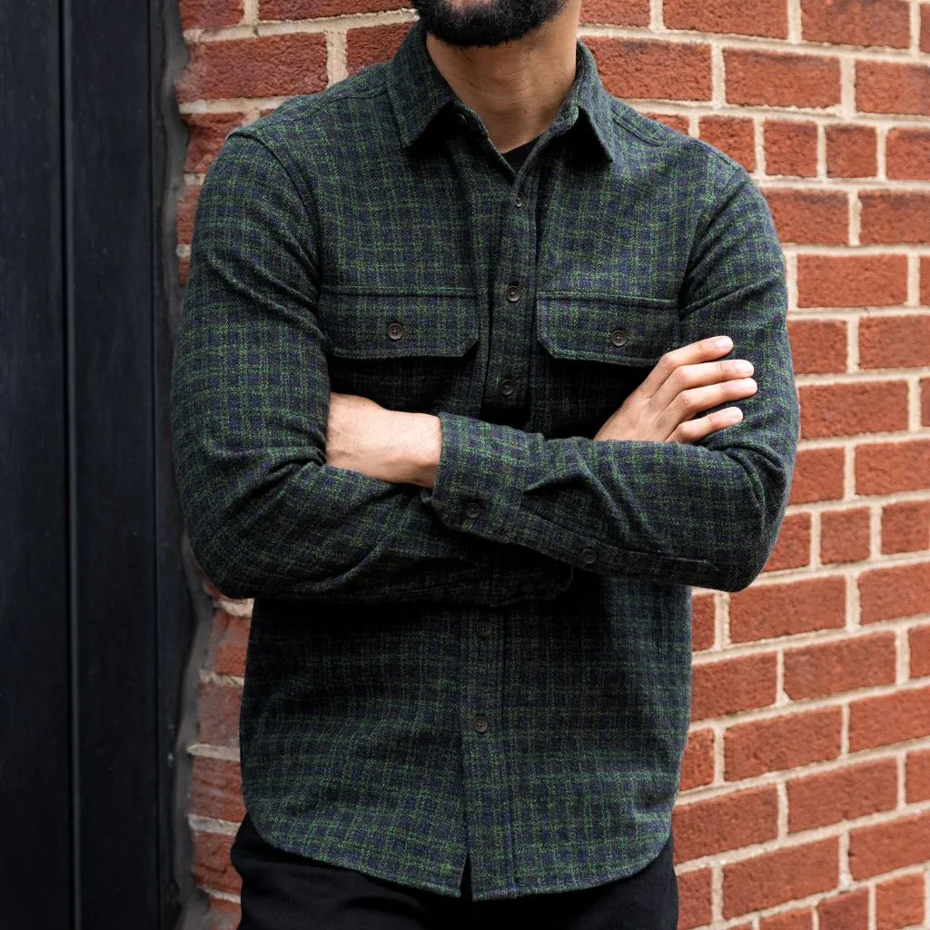 Thursday Summit Flannel Shirt | Pine