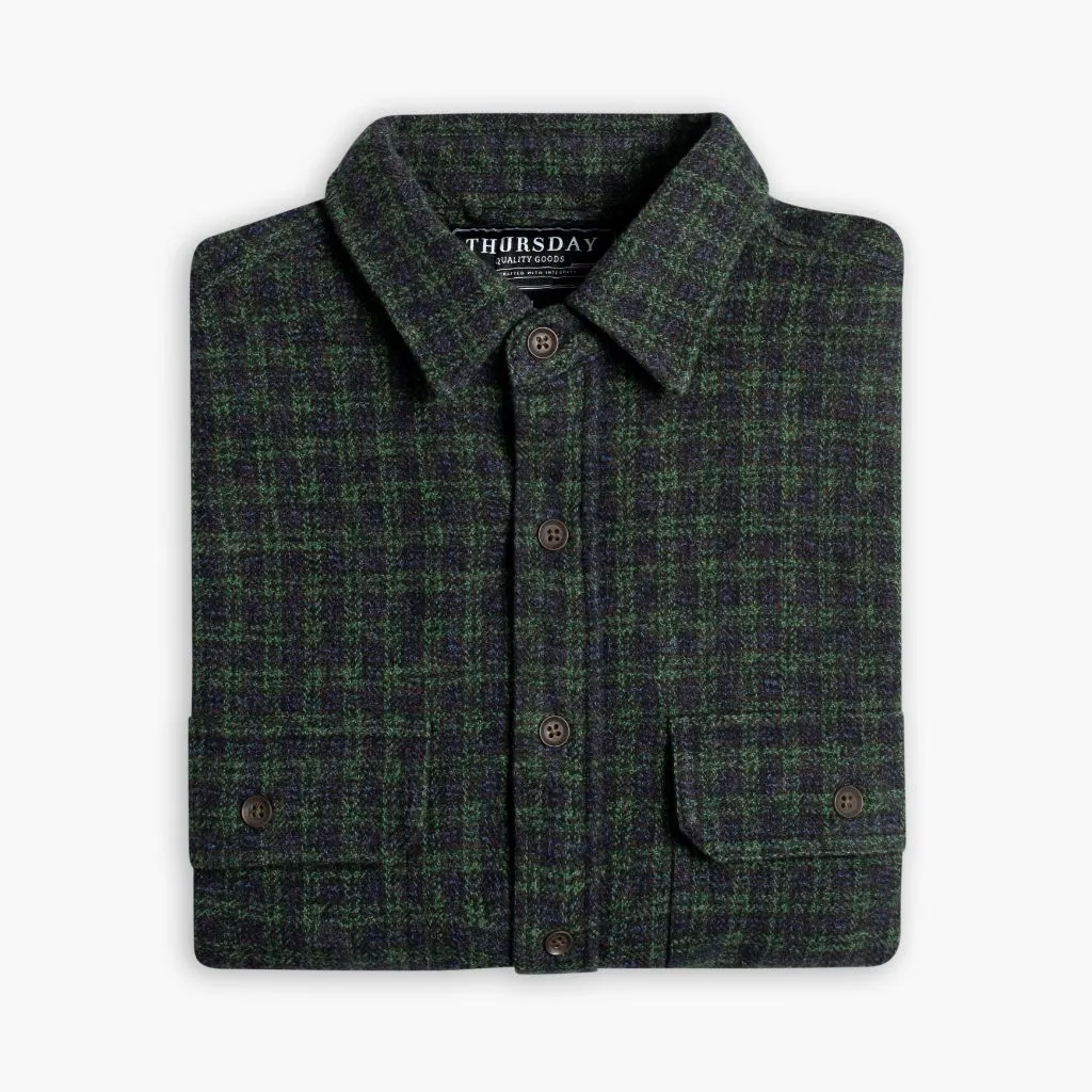 Thursday Summit Flannel Shirt | Pine