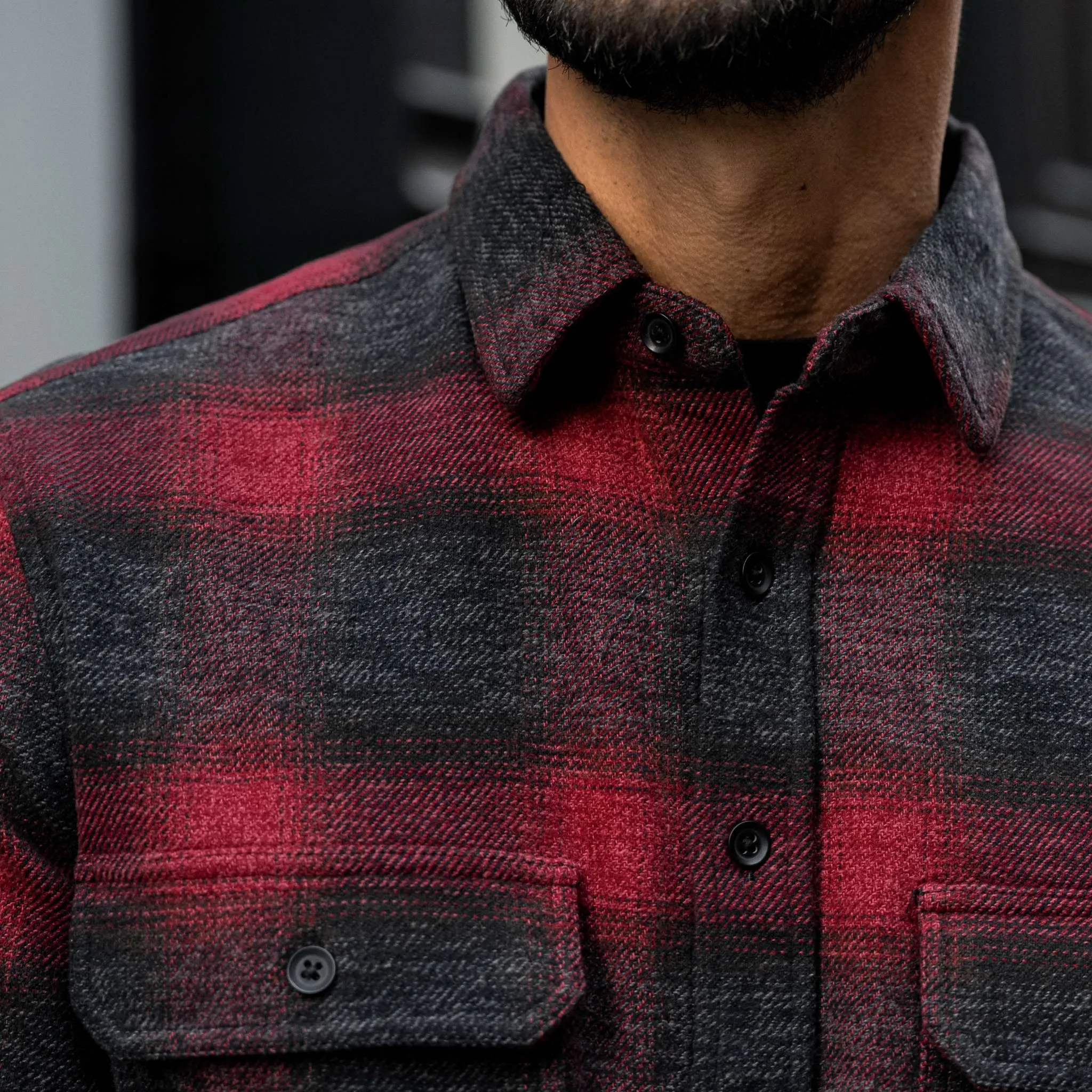 Thursday Summit Flannel Shirt | Red