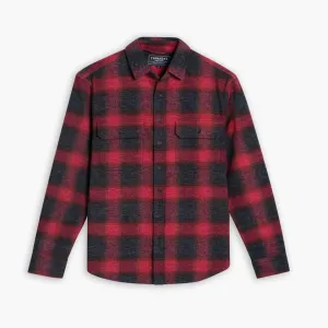 Thursday Summit Flannel Shirt | Red