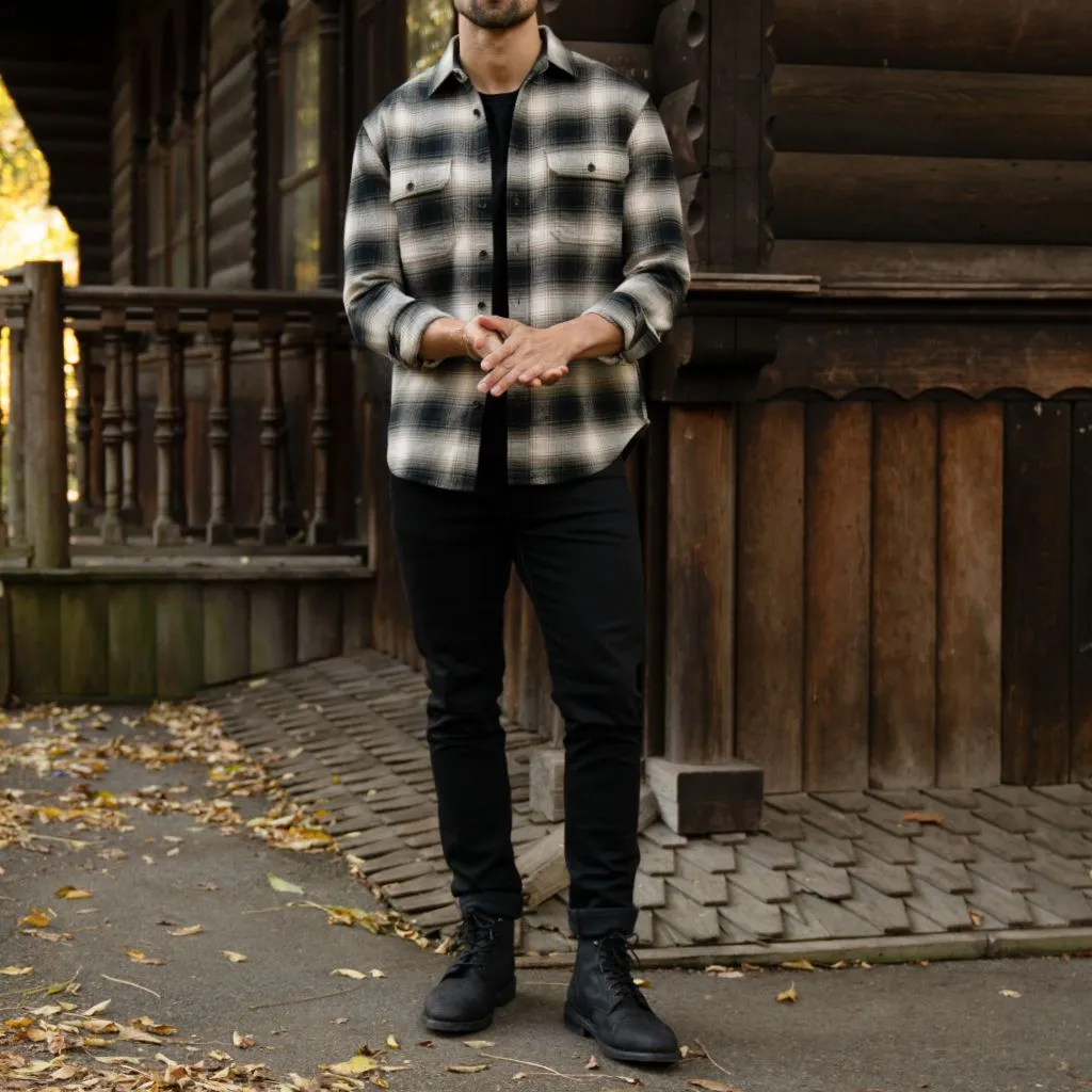 Thursday Summit Flannel Shirt | Timberwolf