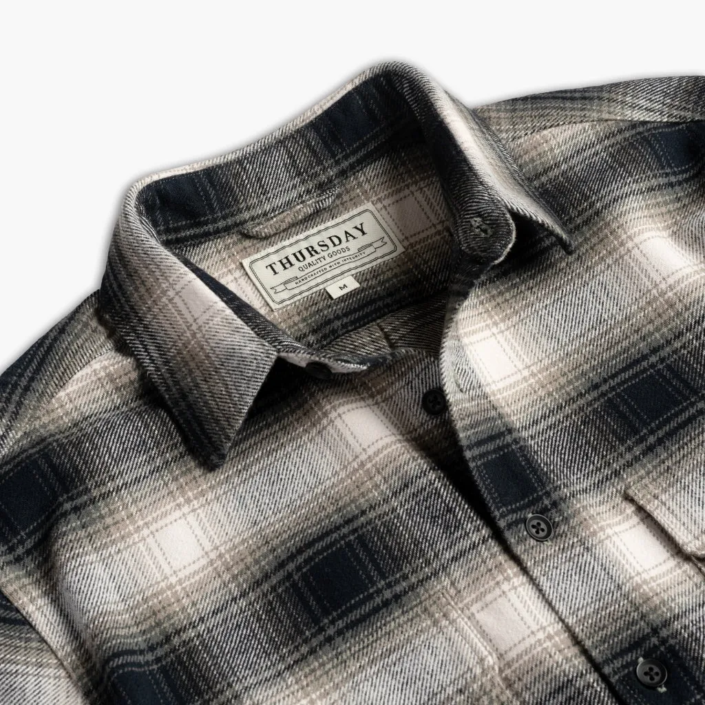 Thursday Summit Flannel Shirt | Timberwolf
