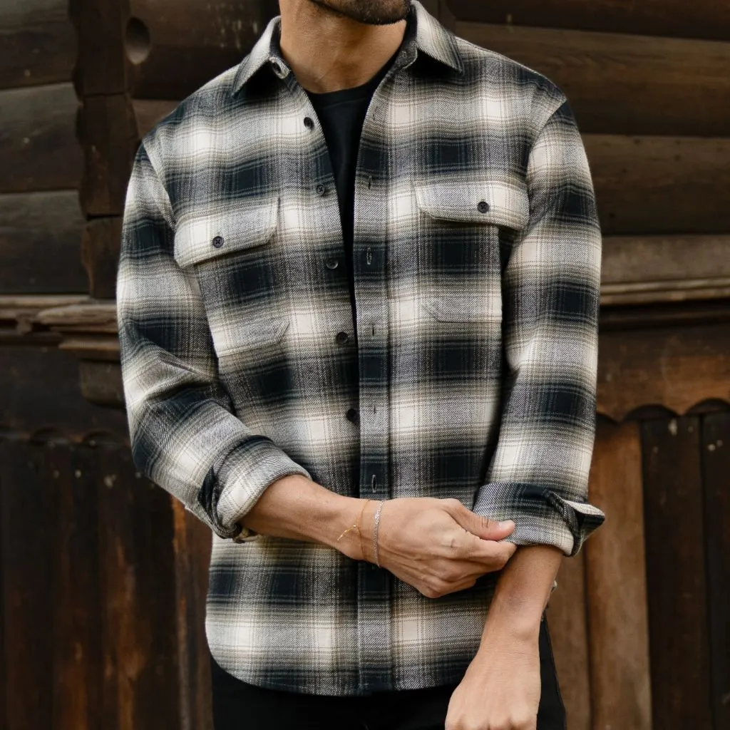 Thursday Summit Flannel Shirt | Timberwolf