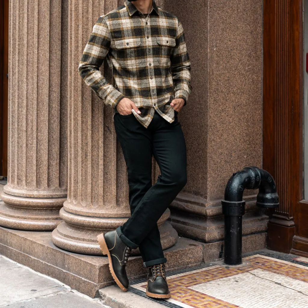 Thursday Summit Flannel Shirt | Tuscan Gold