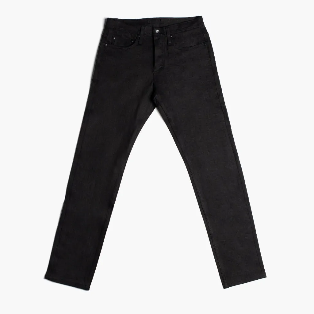Thursday UB Stretch Selvedge Tapered Jeans | Black
