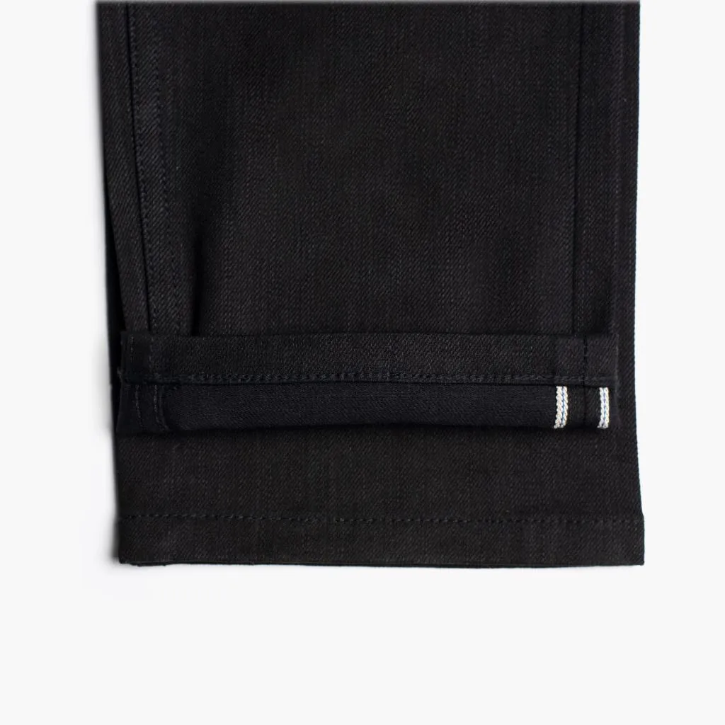 Thursday UB Stretch Selvedge Tapered Jeans | Black