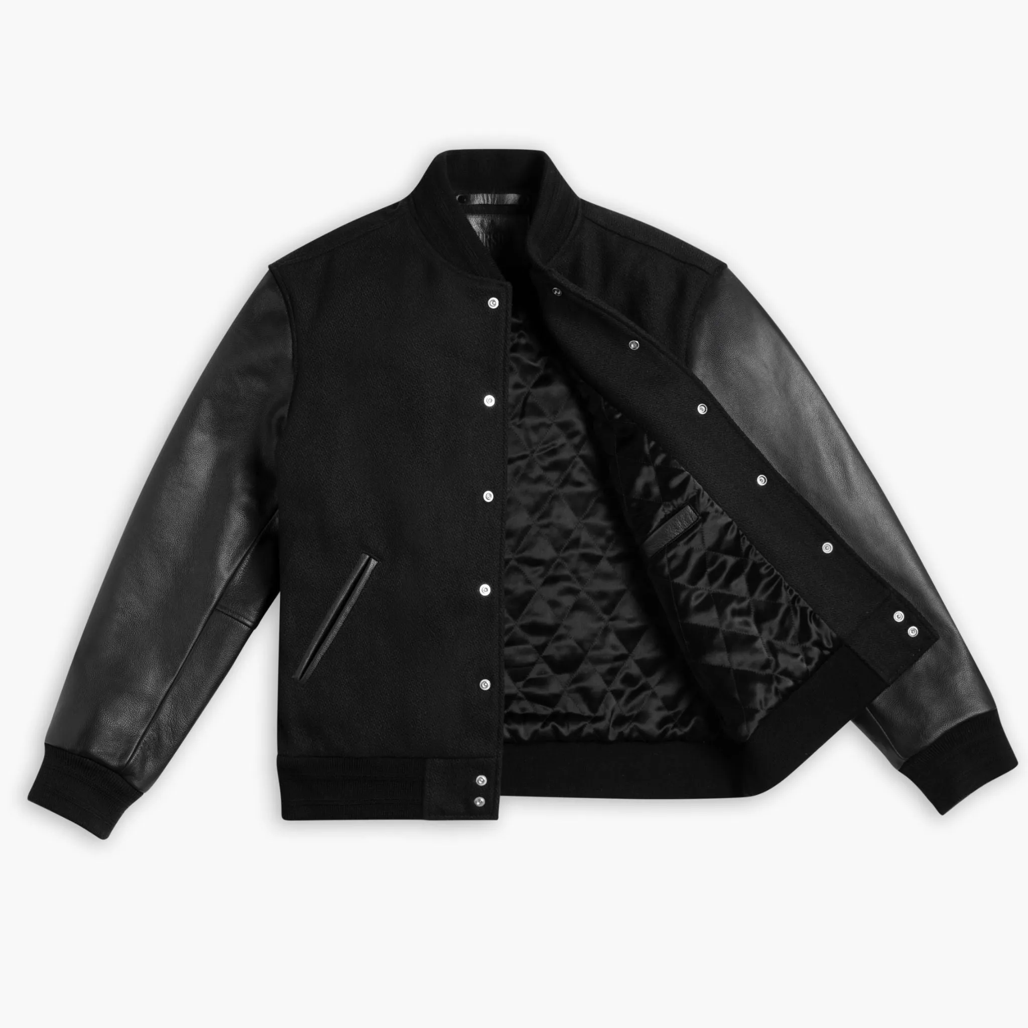 Thursday Varsity Jacket | Black