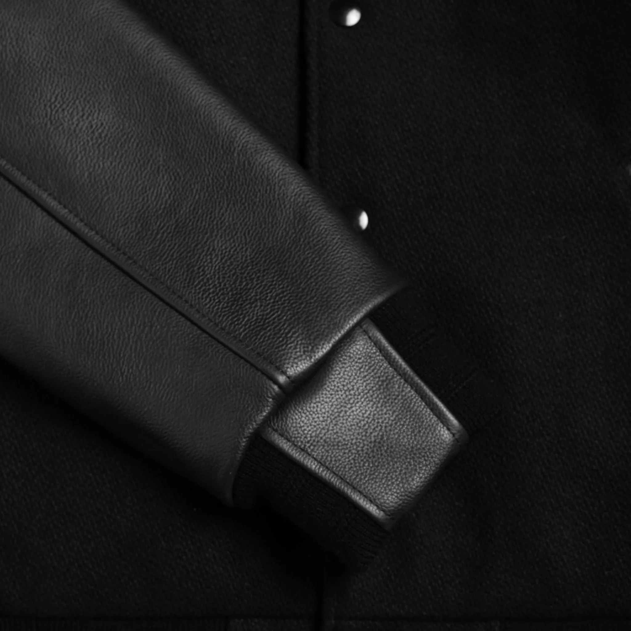 Thursday Varsity Jacket | Black