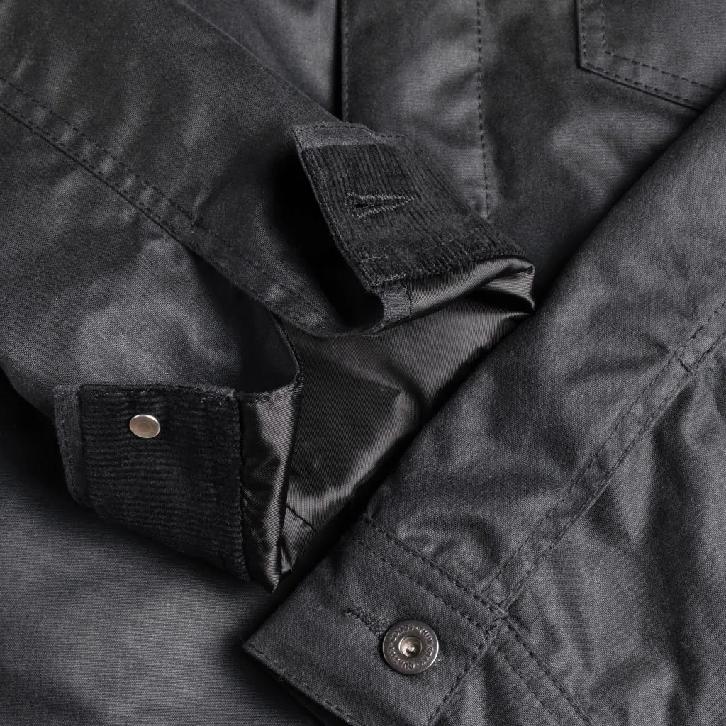 Thursday Waxed Canvas Field Jacket | Charcoal