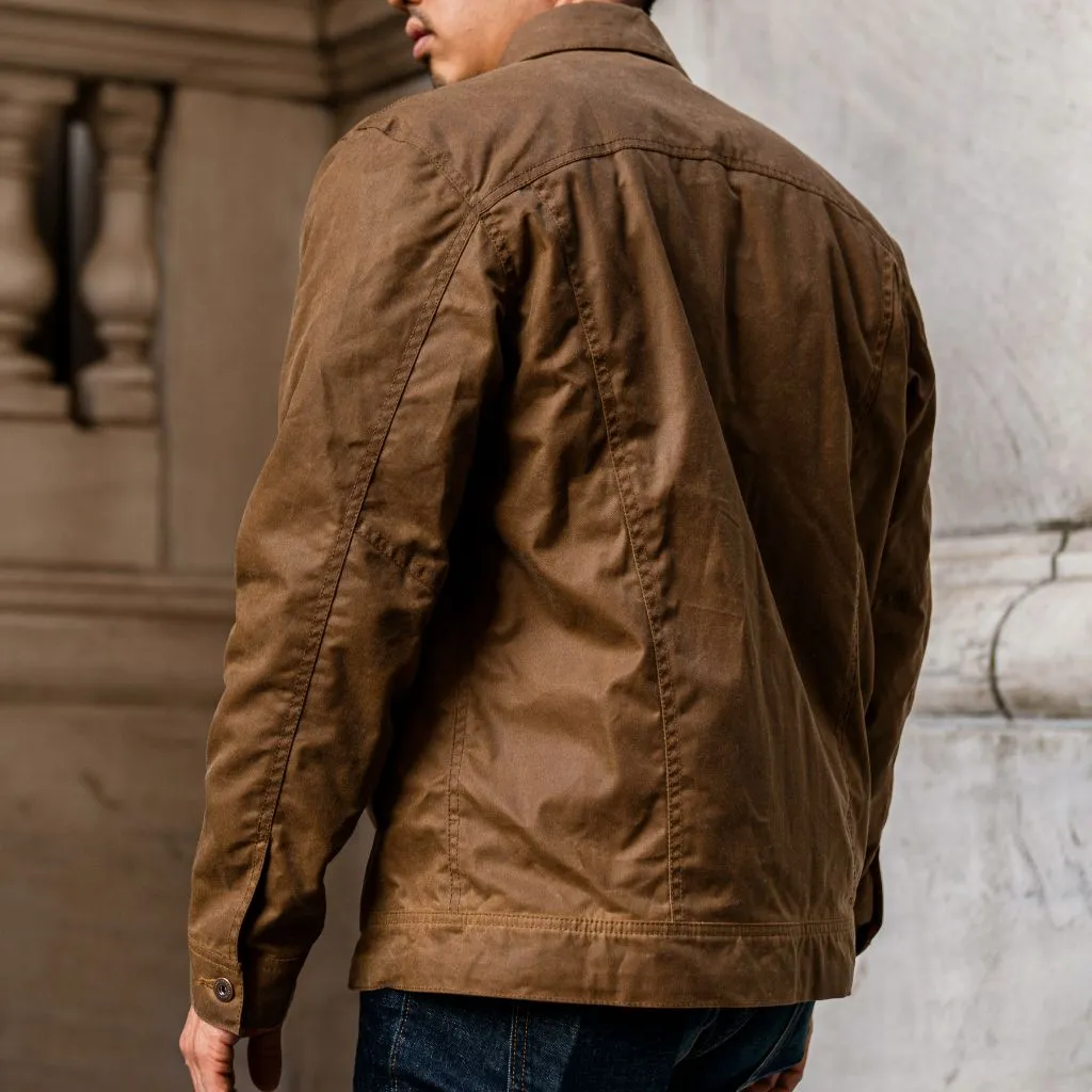 Thursday Waxed Canvas Field Jacket | Coyote