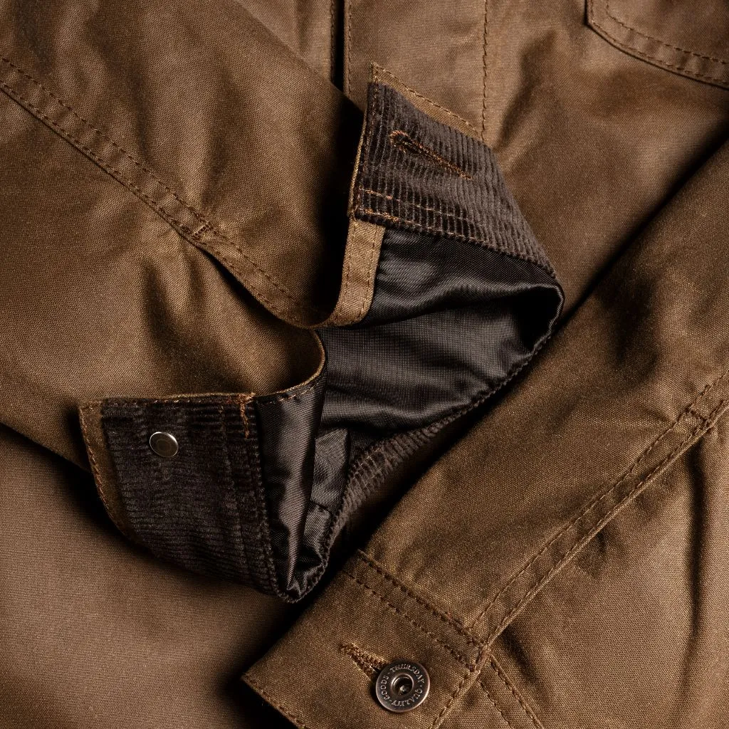 Thursday Waxed Canvas Field Jacket | Coyote