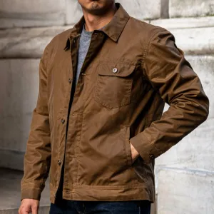 Thursday Waxed Canvas Field Jacket | Coyote