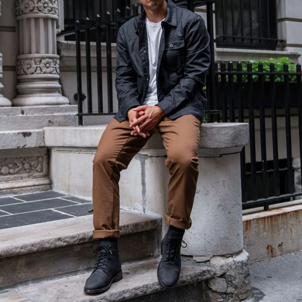 Thursday Waxed Canvas Field Jacket | Navy