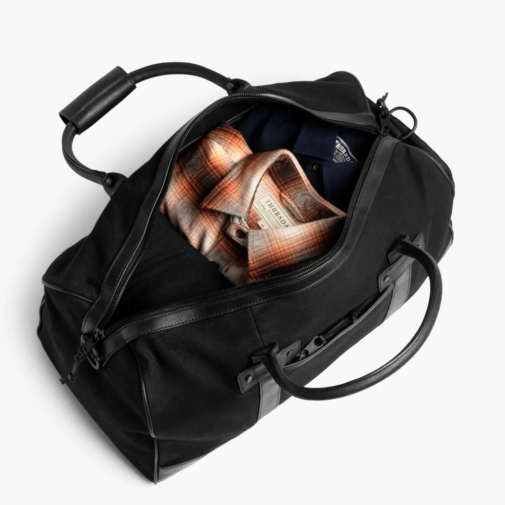 Thursday Weekender Bag | Black Canvas